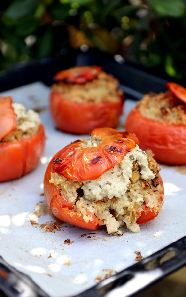 filled tomatoes